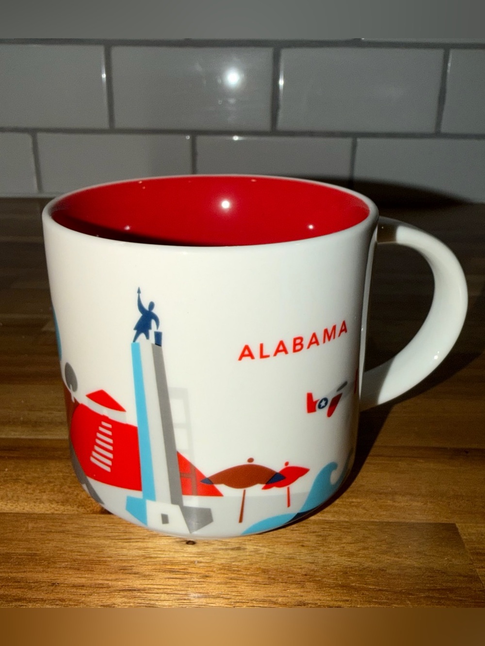 Alabama STARBUCKS Mug You Are Here Collection, 2014